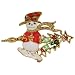 Frosty The Snowman Brooches Pin Gift