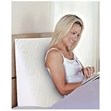 Flex Foam Support Bed Wedge with Removeable Quilted Cover, 2 way Comfort and Support. 1 Pack