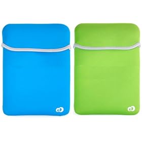 Assored Color Kroo Reversible Sleeve for Acer Aspire One 8.9-inch Fits 3 Cell Battery 6 Cell Battery (Acer Aspire One Netbook Not Included)