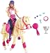 Barbie Champion Tawny Horse & Doll