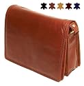 Ladies Visconti Atlantic Genuine Soft Leather Small Full Flapover Shoulder Bag - 02751