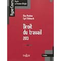 Droit du travail 2013