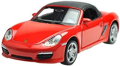 Nine States Metal Body 1:32 Porsche Boxter Pull Back Car Model Red