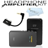 Fiio E7 USB DAC and Portable Headphone Amplifier + BONUS Fiio L9 L-Shaped Line Out Dock (LOD)Cable for iPhone and iPod + Butterfly Photo MicroFiber Cleaning Cloth