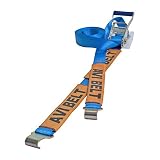 ラッシングベルトフラットフック　2m 固定側1.0m