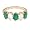 14K Rose Gold Ladies Emerald & Opal 5 Stone English Victorian Style Ring - Finger Sizes 5 to 12 Available