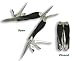 Delk 41151 Complete Angler's Tool Kit with Nylon Carry Case, Silver