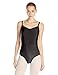 Danskin Women's Camisole Leotard with Accent Zipper Neckline