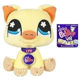 Eigenschaften HASBRO LITTEST PET SHOP / Littlest Pet Shop - NEW - Plüsch VIP GELBES SCHWEIN - mit ONLINE CODE - NEU