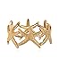 INPINK Fashion Jewelry Ochre Starfish Stretch Bracelet in Gold-Tone