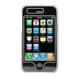 Transparent smoke Crystal Snap-on Cover Case for Apple 2nd Generation Iphone 3G Smartphone