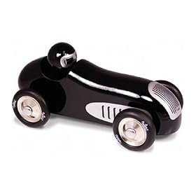 Large Natural Vintage Sport Car