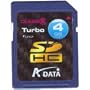 A-Data 4GB Turbo SDHC Memory Card