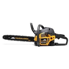 McCulloch 2 Stroke Petrol Chainsaw 38cc