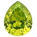 0.19 Ct Pear Cut Lime Color Natural Loose Diamond title=