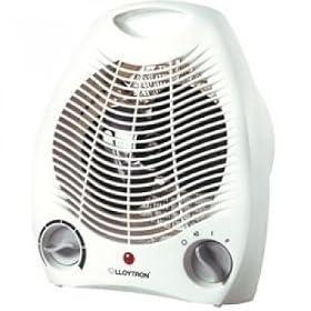 Lloytron 2Kw Upright Fan Heater - White