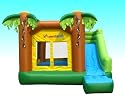 Bounceland Jungle Bounce House - Green