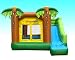 Bounceland Jungle Bounce House - Green