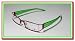 AUTHENTIC ALAIN MIKLI 319 RASPBERRY/GREEN METAL/PLASTIC TRENDY/SEXY/HIP RX-ABLE PRESCRIPTION VISION EYEGLASSES/GLASSES/FRAMES