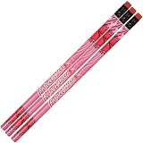 MLB Atlanta Braves 3-Pack Team Logo Pencil Set - Pink