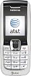 AT&T Nokia Prepaid Cell Phone - Silver (2610)