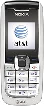 Nokia 2610 Prepaid GoPhone, Silver (AT&T) with $15 Airtime Credit