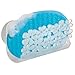 InterDesign Blumz Kitchen Sink Suction Holder for Sponges, Scrubbers, Soap - Clear
