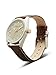 Kenneth Cole New York Men's KC8038 Classic Stainless Steel Watch with Brown Leather Band