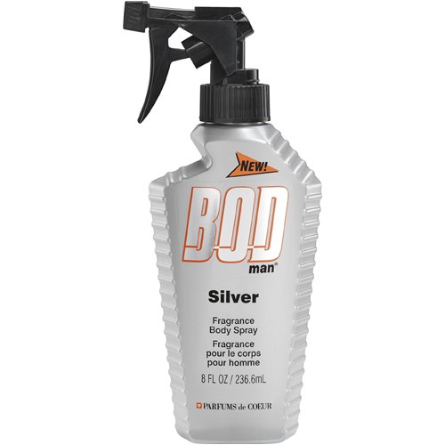 Bod Man Silver Fragrance Body Spray - 8 Fl Oz/236 Ml thumbnail images Thumbnail image of Mens Body Spray