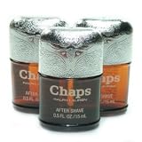 CHAPS BY RALPH LAUREN AFTER SHAVES-LOT OF 3PCS (3X 0.5 OZ/15ML)