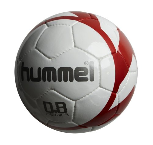 Hummel Fussball 0,8 Premier, white/red, 4, 91-625-9134_9134 Preisvergleich
