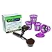 2-Item Bundle: 4-Pack ECO-Save Reusable Filters + EZ-Scoop 2 Tbsp Coffee Scoop with Integrated Funnel for Refillable K-Cup Pod Capsule