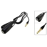 iphone 3GS/4 4S headphone Handsfree Adapter Converter Mic UK