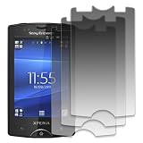 EMPIRE 3 Pack of Screen Protectors for Sony Ericsson Xperia mini pro