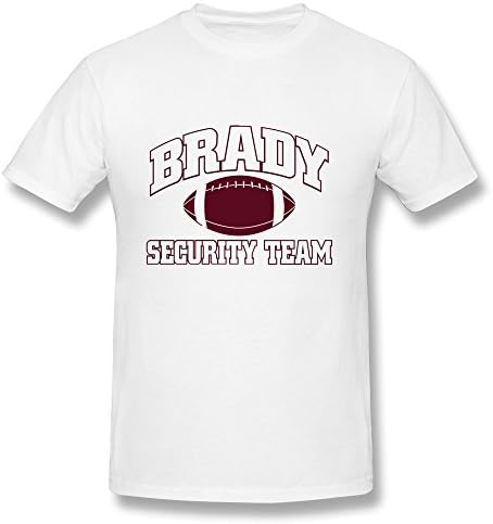 PTCY Designed Men's T Shirts Particular Brady Security Team US Size XL White