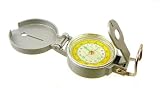 2-Diameter Lensatic Compass - Rugged Aluminum Body