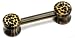 Laurey 30274 Cabinet Hardware 96MM Cone Pull, Leopard Skin
