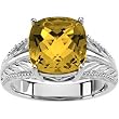 14K Yellow Gold Citrine Ring