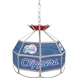 NEW Los Angeles Clippers NBA 16 inch Tiffany Style Lamp - NBA1600-LAC