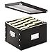 Snap N Store Storage Box, Letter/legal, 16 1/4 X 9 3/4 X 13 1/4, Black