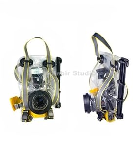 Pro Camera & Flash Underwater, Waterproof, Rain Sand Proof Marine Housing Case for Canon EOS 650D, T4i, 6D, M, PowerShot SX50, G15, G12, G1, G10, G11, G9, G2