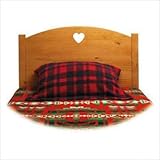 IMAGE OF Traditional Heart Twin Headboard Finish: Lavender