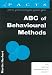 ABC of Behavioural Methods (Parent, Adolescent and Child Training Skills)