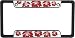 Hibiscus Flower Hawaiian Luau License Plate Holder Frame