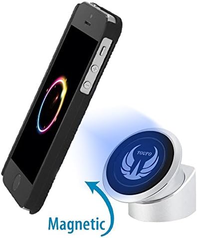 360 Degrees Rotation Magnetic Car Cell Phone Holder