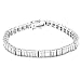 Tressa Sterling Silver .925 Hypoallergenic Baguette Cut Colorless White Cubic Zirconia Tennis Bracelet