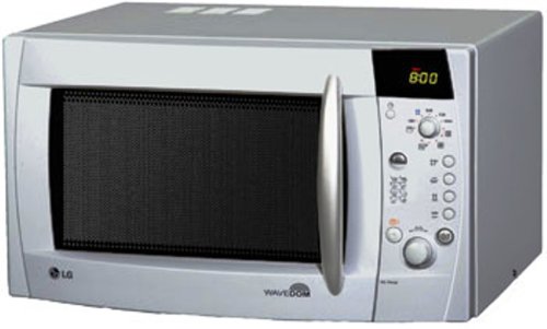 LG - MC -7684SL - Four a micro-ondes multifonction 26 litres. Couleur  Argente