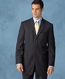 Alfani Navy Stripe Suit Separates