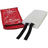 Hot Headz Fire Blanket, 36 x 36-Inch, Red