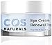 COS Naturals Eye Cream Renewal Therapy with Vitamin C Hyaluronic Acid for Dark Circles Puffiness Fine Lines Wrinkles (15 ml / 0.5 fl oz)